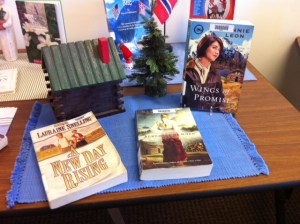 Romance book display